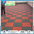 Shock Resistant Kindergarten Rubber Mat, Colorful Rubber Paver